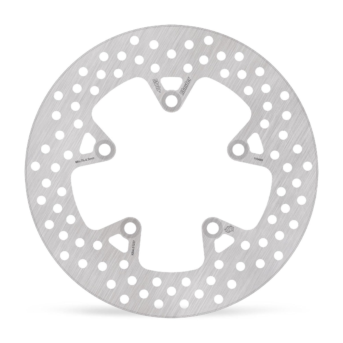 Moto-Master Bremsscheibe Halo hinten starr mit ABE Ø 250 mm | LK 120 mm