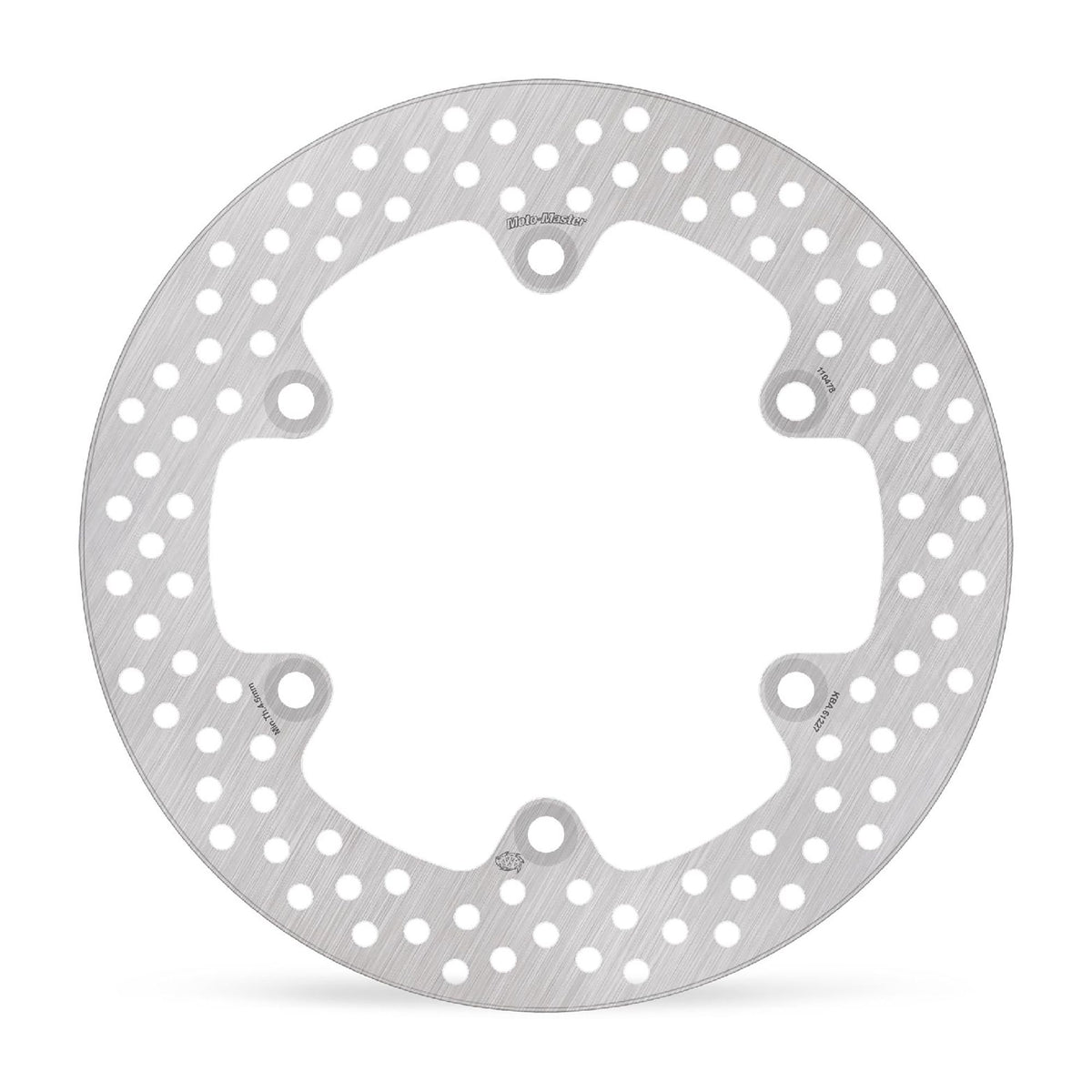 Moto-Master Bremsscheibe Halo hinten starr mit ABE Ø 260 mm | LK 161 mm