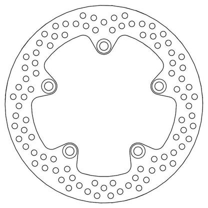 Moto-Master Bremsscheibe Halo hinten starr mit ABE Ø 240 mm | LK 141 mm (Art. m110483)