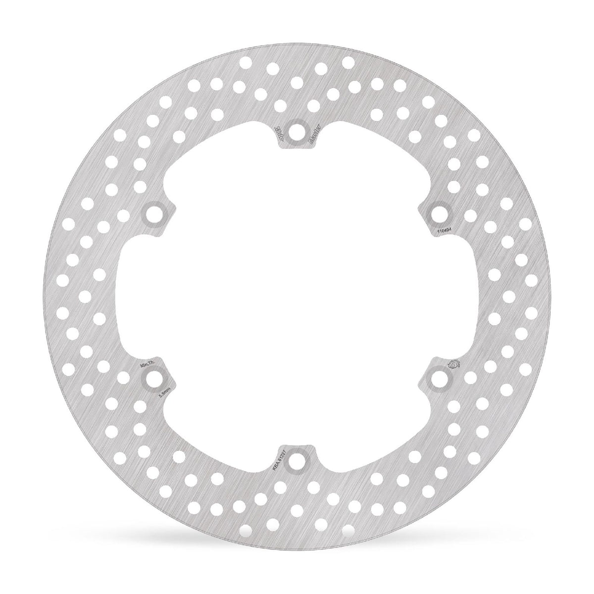 Moto-Master Bremsscheibe Halo hinten starr mit ABE Ø 316 mm | LK 205 mm