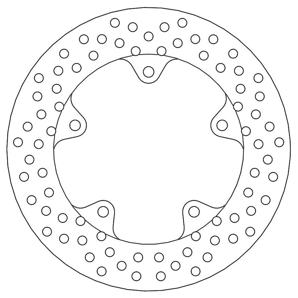 Moto-Master Bremsscheibe Halo hinten starr mit ABE Ø 220 mm | LK 120 mm (Art. m110495)