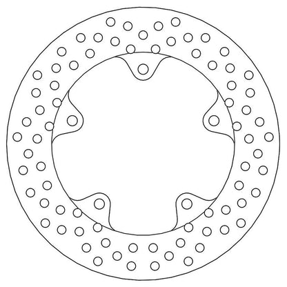 Moto-Master Bremsscheibe Halo hinten starr mit ABE Ø 220 mm | LK 120 mm (Art. m110495)