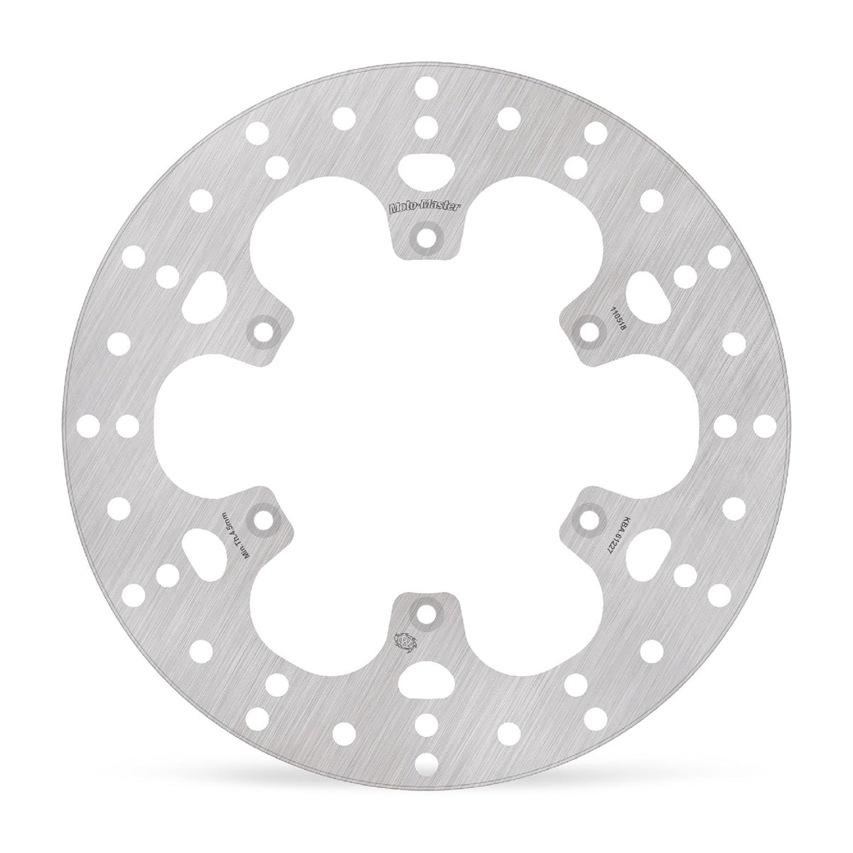 Moto-Master Bremsscheibe Halo hinten starr mit ABE Ø 240 mm | LK 124 mm