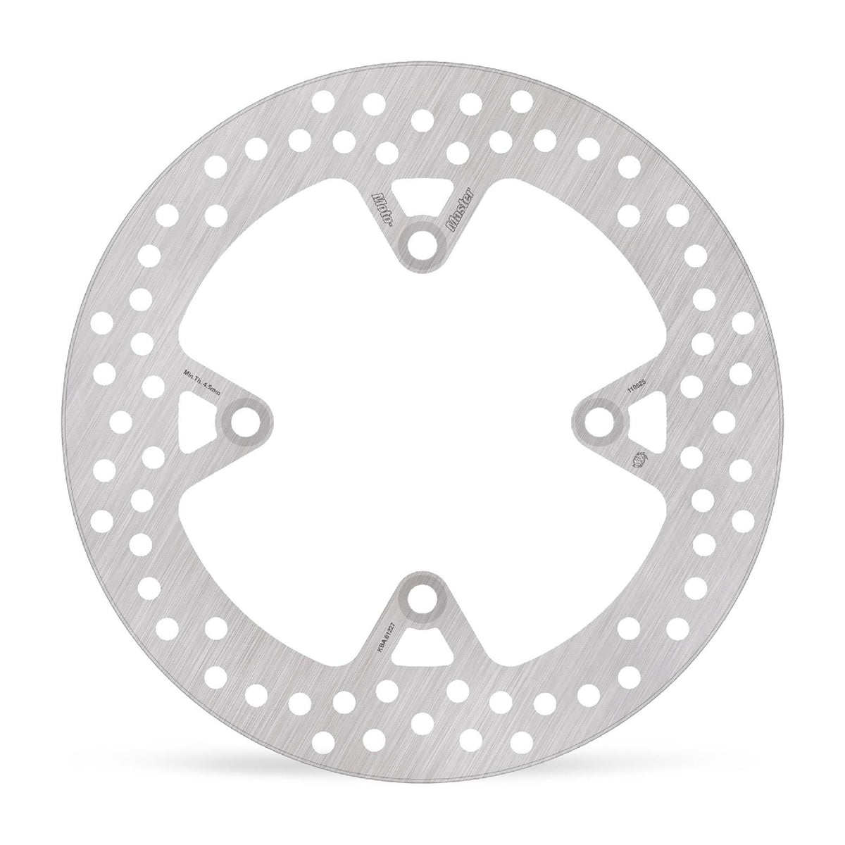 Moto-Master Bremsscheibe Halo hinten starr mit ABE Ø 255 mm | LK 125 mm (Art. m110525)