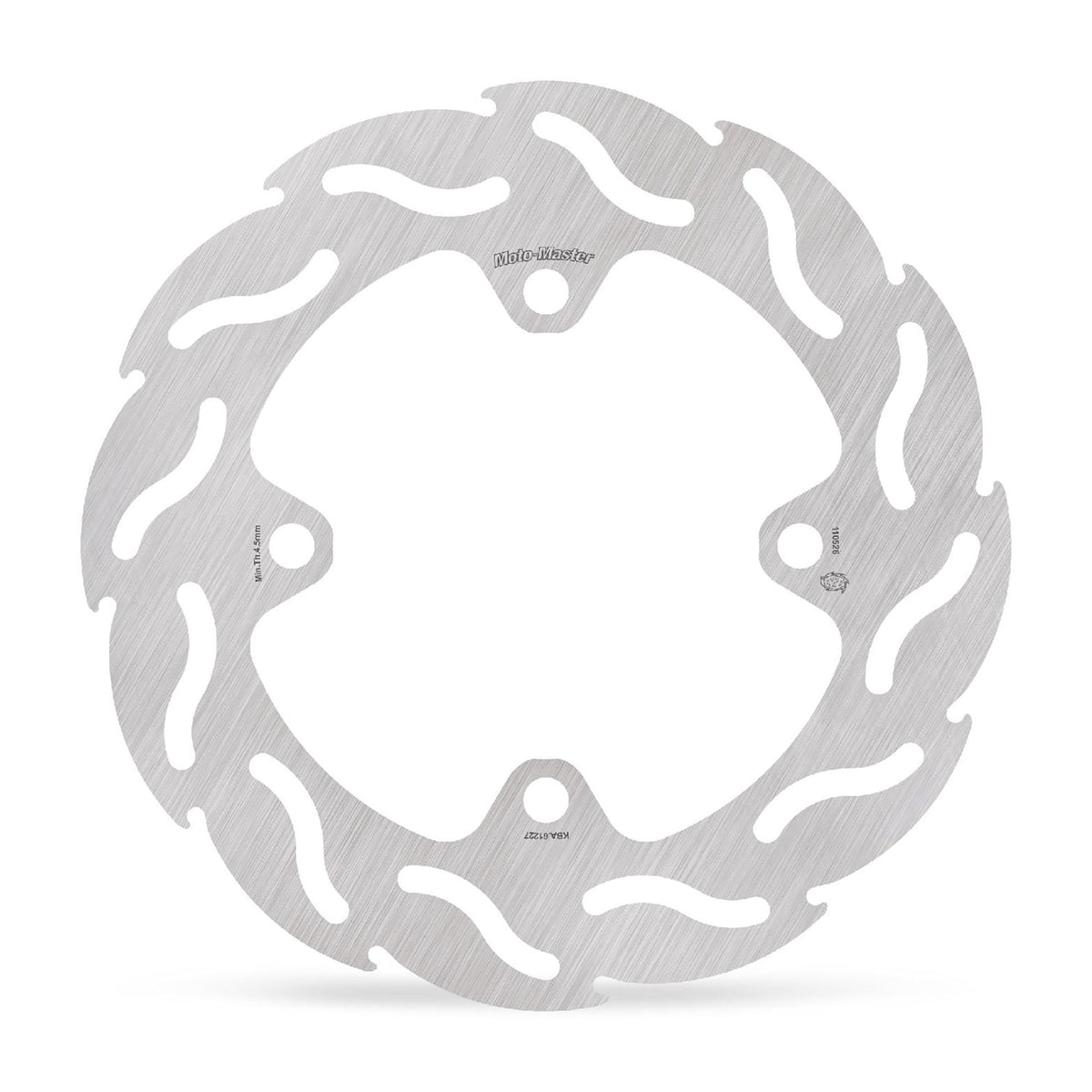 Moto-Master Bremsscheibe Flame hinten starr mit ABE Ø 220 mm | LK 120 mm (Art. m110526)