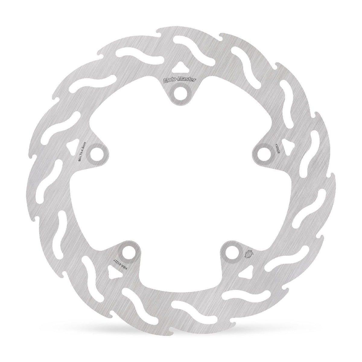 Moto-Master Bremsscheibe Flame hinten starr mit ABE Ø 240 mm | LK 136 mm (Art. m110528)