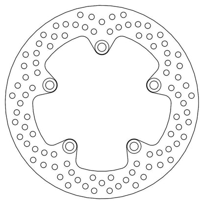 Moto-Master Bremsscheibe Halo hinten starr mit ABE Ø 240 mm | LK 136 mm (Art. m110529)