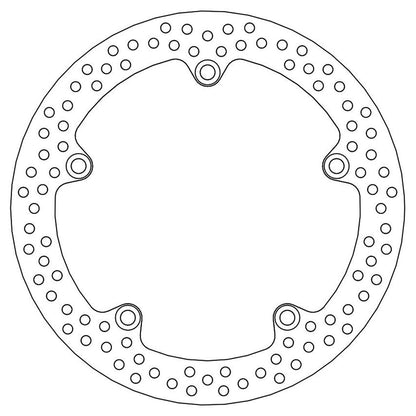 Moto-Master Bremsscheibe Halo hinten starr mit ABE Ø 276 mm | LK 190 mm