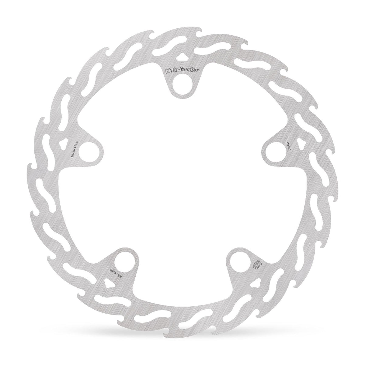 Moto-Master Bremsscheibe Flame vorn links starr mit ABE Ø 310 mm | LK 195 mm