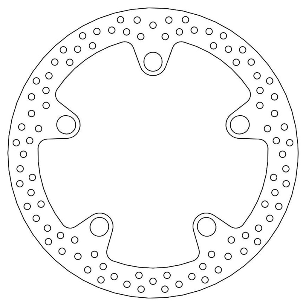 Moto-Master Bremsscheibe Halo vorn starr mit ABE Ø 310 mm | LK 195 mm | 5 Loch | 4,5 mm stark