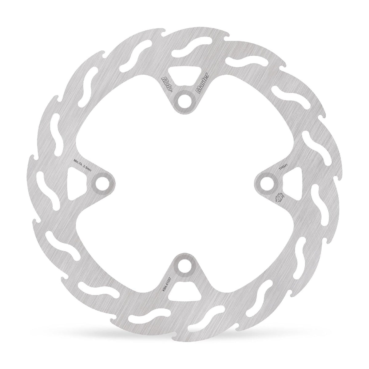 Moto-Master Bremsscheibe Flame vorn links starr mit ABE Ø 240 mm | LK 125 mm (Art. m110541)