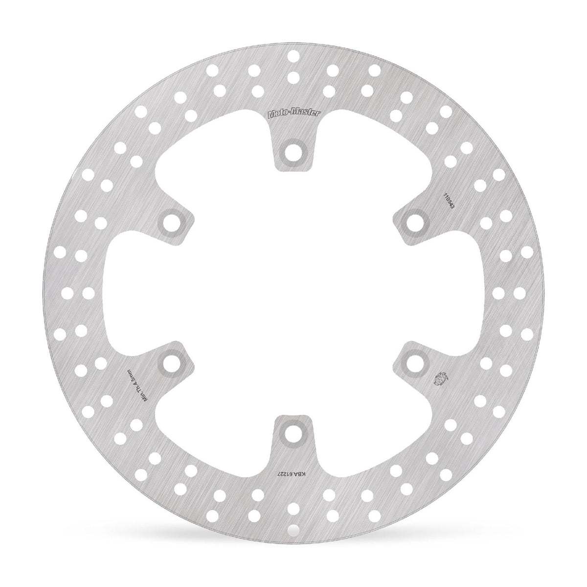 Moto-Master Bremsscheibe Halo vorn starr mit ABE Ø 296 mm | LK 166 mm | 6 Loch | 5,0 mm stark