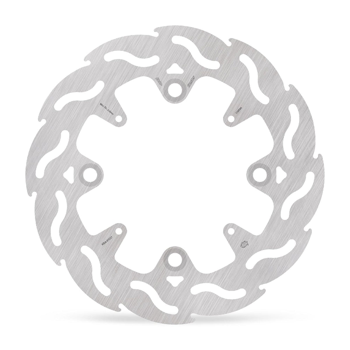 Moto-Master Bremsscheibe Flame hinten starr mit ABE Ø 220 mm | LK 125 mm (Art. m110544)
