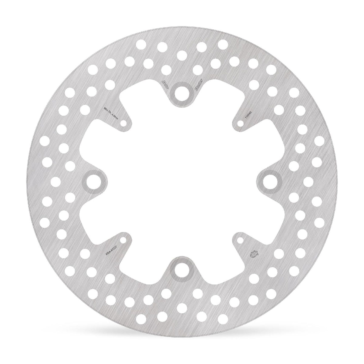 Moto-Master Bremsscheibe Halo hinten starr mit ABE Ø 220 mm | LK 125 mm (Art. m110545)