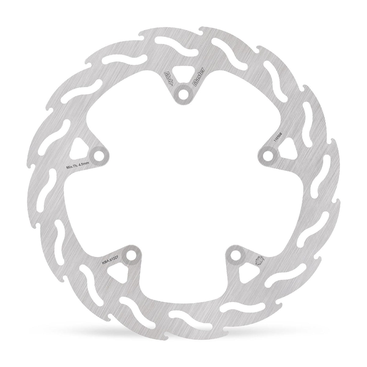 Moto-Master Bremsscheibe Flame vorn rechts starr mit ABE Ø 267 mm | LK 150 mm