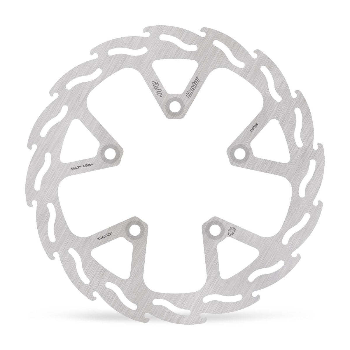 Moto-Master Bremsscheibe Flame hinten starr mit ABE Ø 282 mm | LK 127,5 mm
