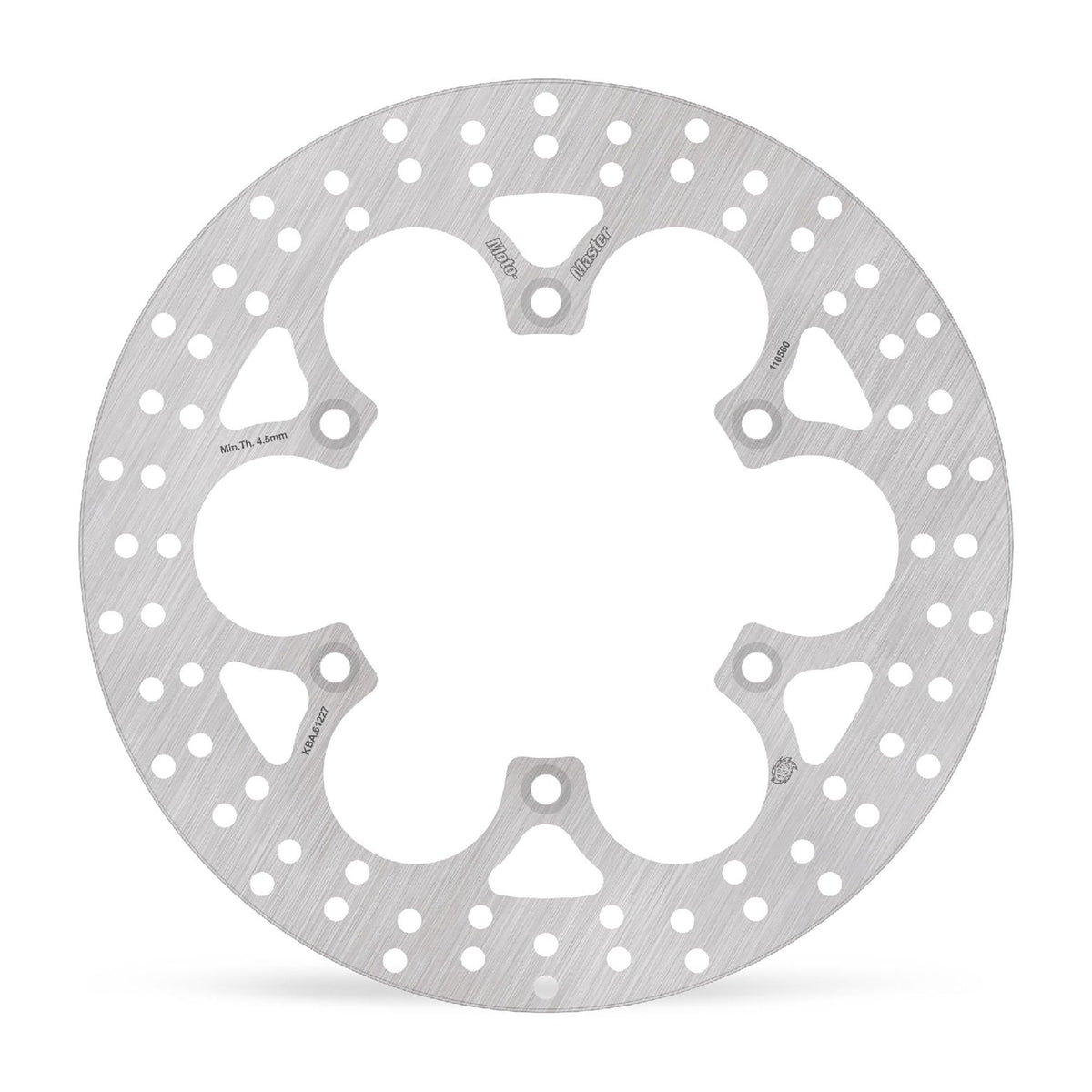 Moto-Master Bremsscheibe Halo vorn starr mit ABE Ø 318 mm | LK 166 mm | 6 Loch | 5,0 mm stark