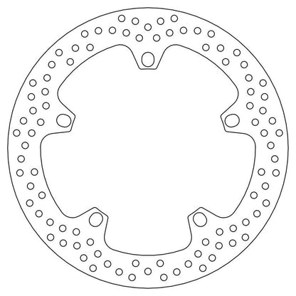 Moto-Master Bremsscheibe Halo vorn starr mit ABE Ø 320 mm | LK 203 mm | 5 Loch | 4,5 mm stark