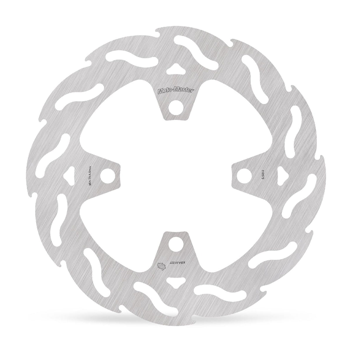 Moto-Master Bremsscheibe Flame hinten starr mit ABE Ø 220 mm | LK 100 mm