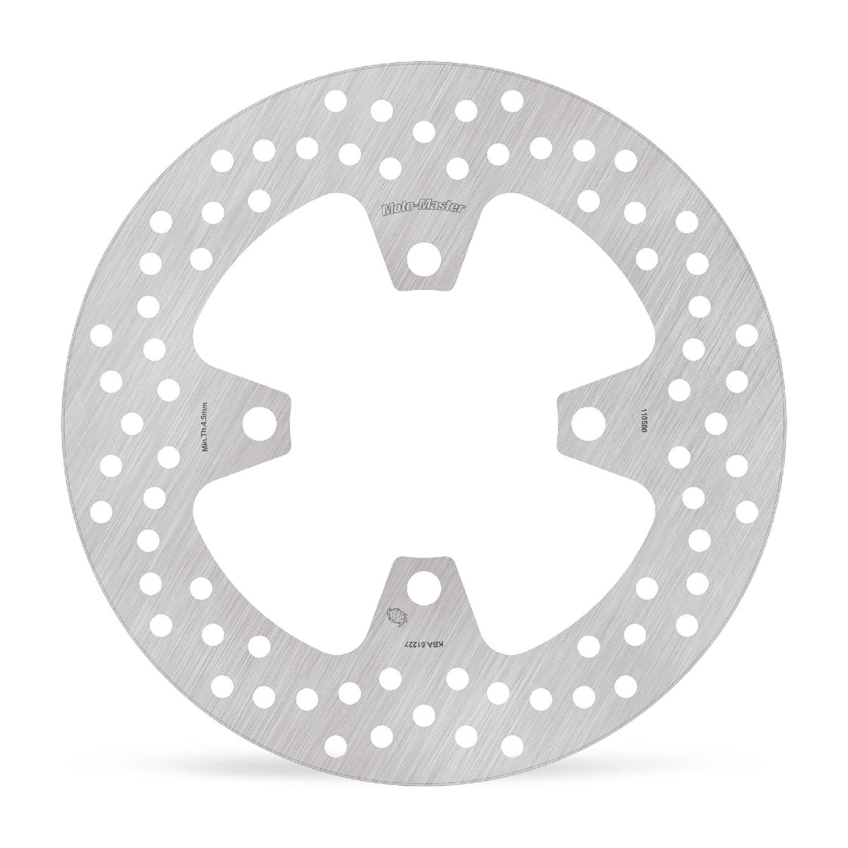 Moto-Master Bremsscheibe Halo hinten starr mit ABE Ø 220 mm | LK 100 mm