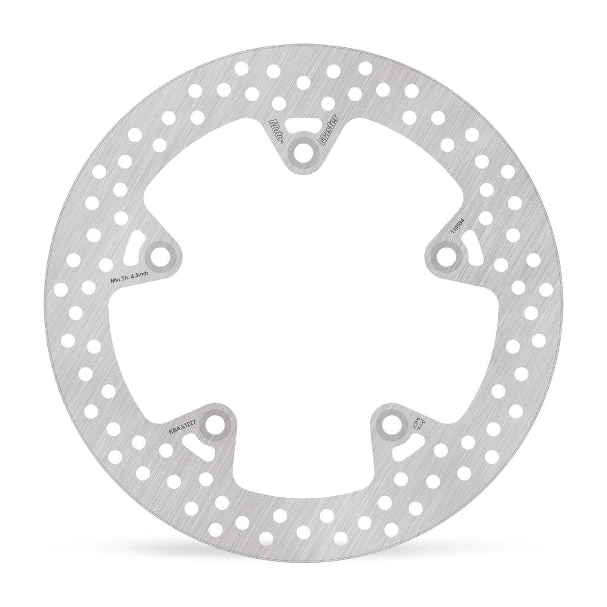 Moto-Master Bremsscheibe Halo hinten starr mit ABE Ø 276 mm | LK 160 mm