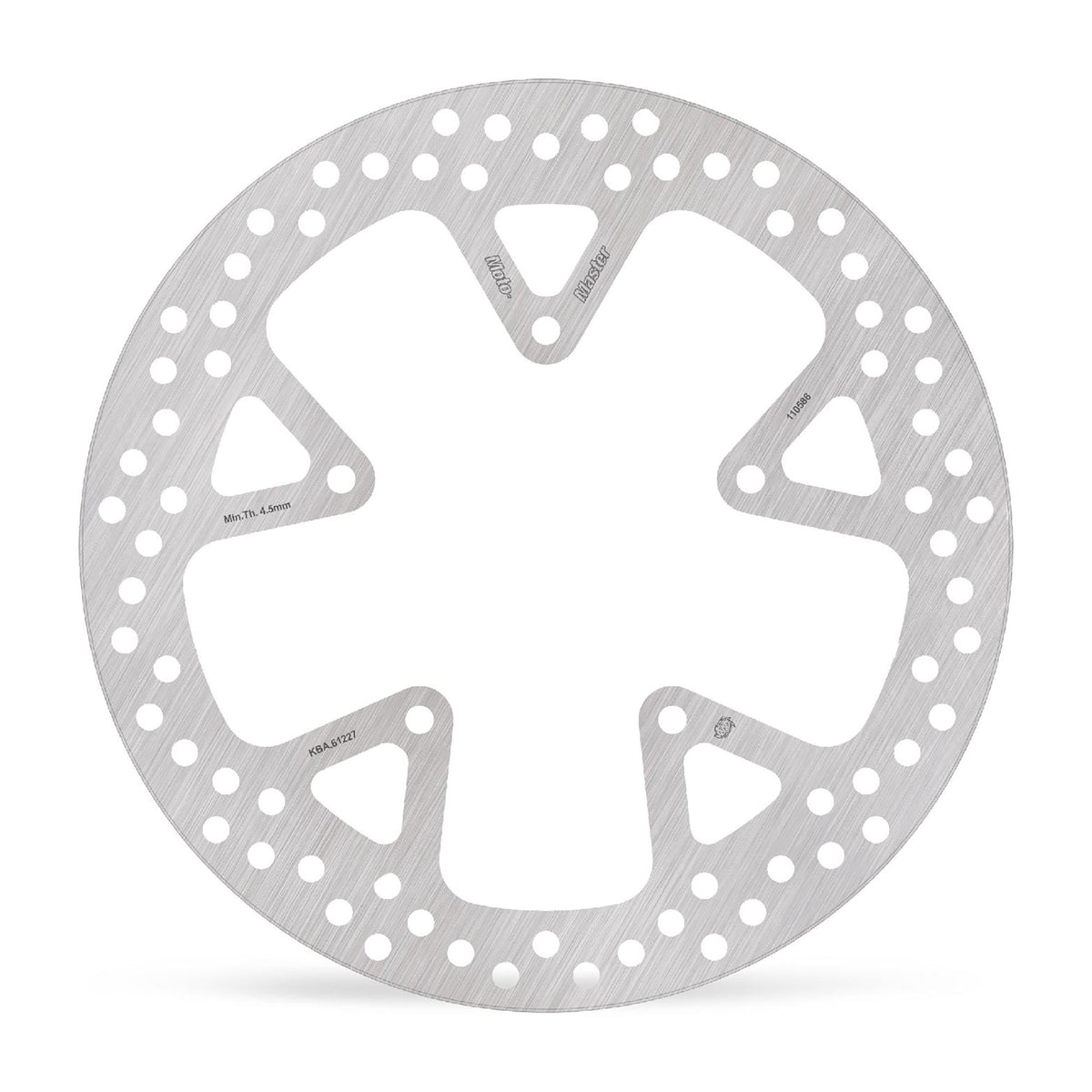 Moto-Master Bremsscheibe Halo vorn starr mit ABE Ø 260 mm | LK 120 mm | 5 Loch | 5,0 mm stark