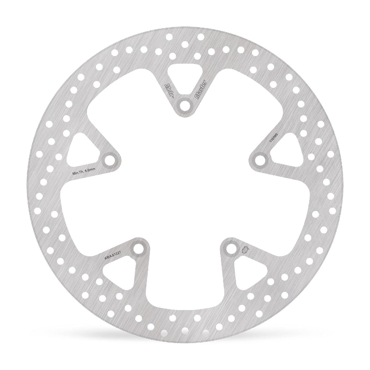 Moto-Master Bremsscheibe Halo hinten starr mit ABE Ø 320 mm | LK 160 mm