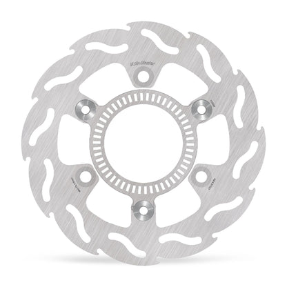 Moto-Master Bremsscheibe Flame hinten starr inklusive ABS Ring mit ABE Ø 220 mm | LK 120 mm | 3 Loch