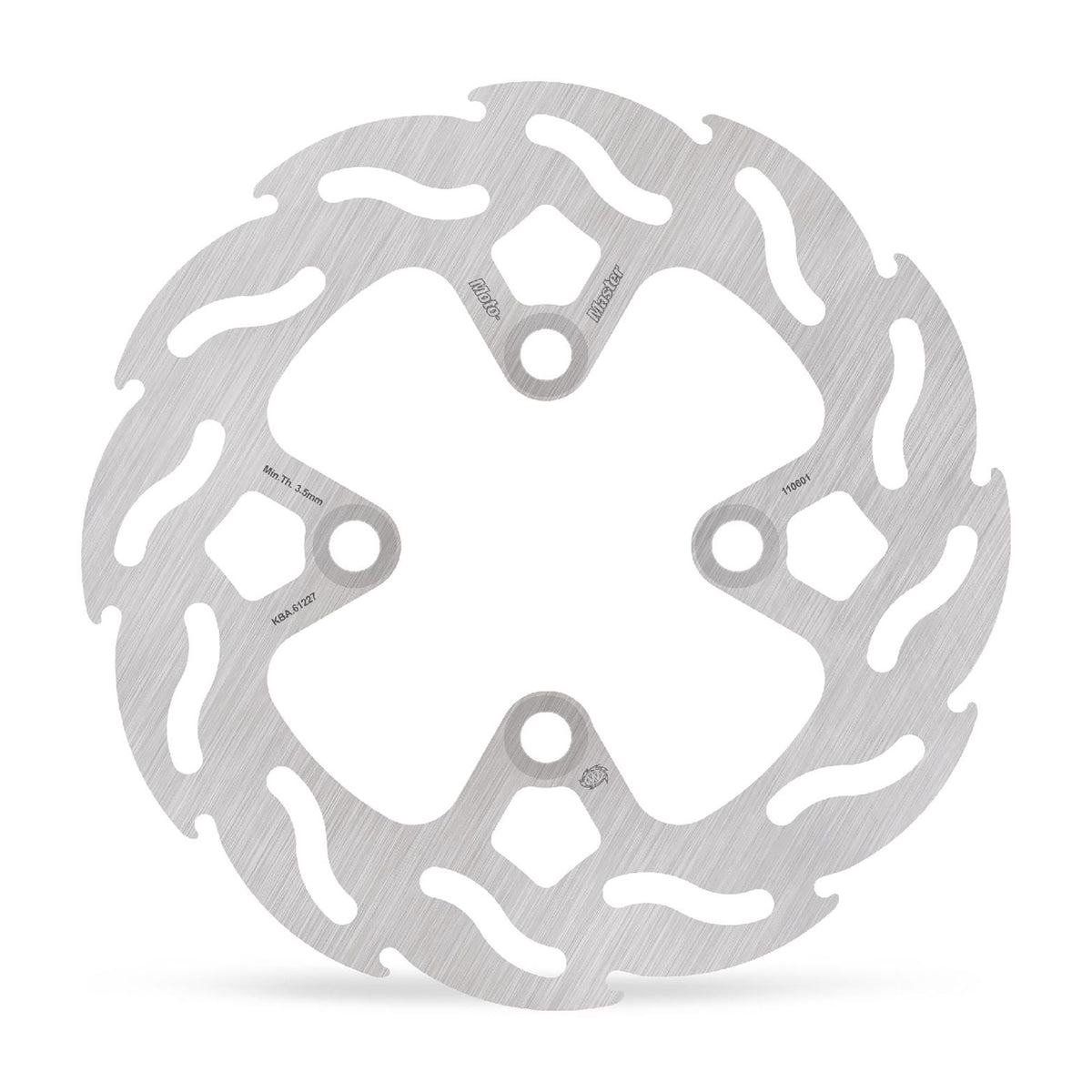 Moto-Master Bremsscheibe Flame hinten starr mit ABE Ø 190 mm | LK 78 mm