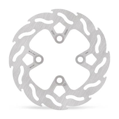Moto-Master Bremsscheibe Flame hinten starr mit ABE Ø 190 mm | LK 78 mm