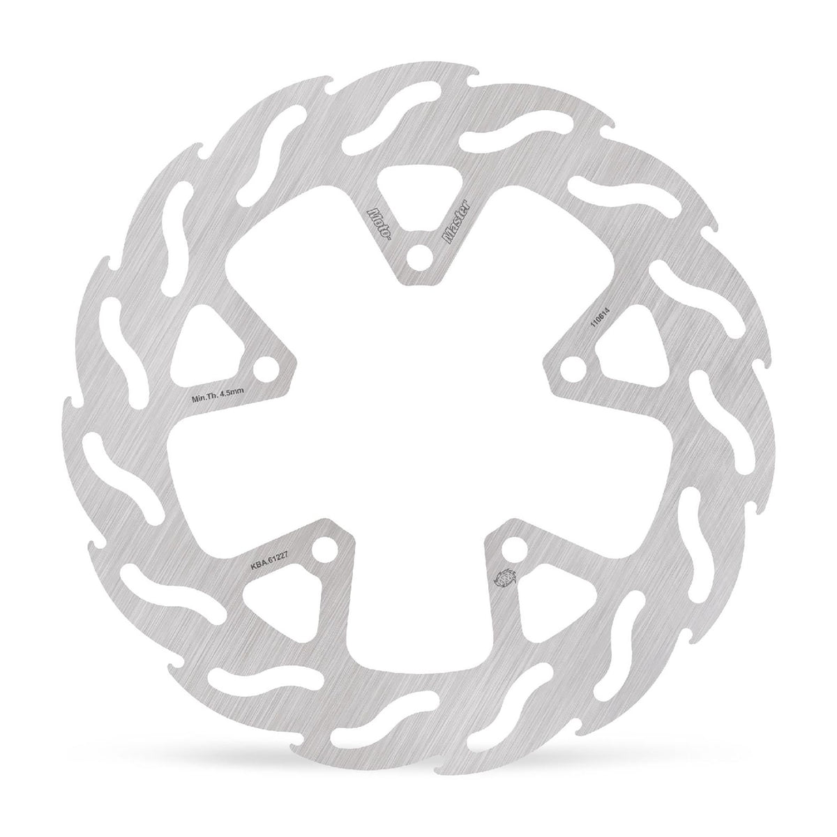 Moto-Master Bremsscheibe Flame hinten starr mit ABE Ø 240 mm | LK 108 mm