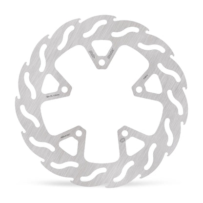 Moto-Master Bremsscheibe Flame hinten starr mit ABE Ø 240 mm | LK 108 mm