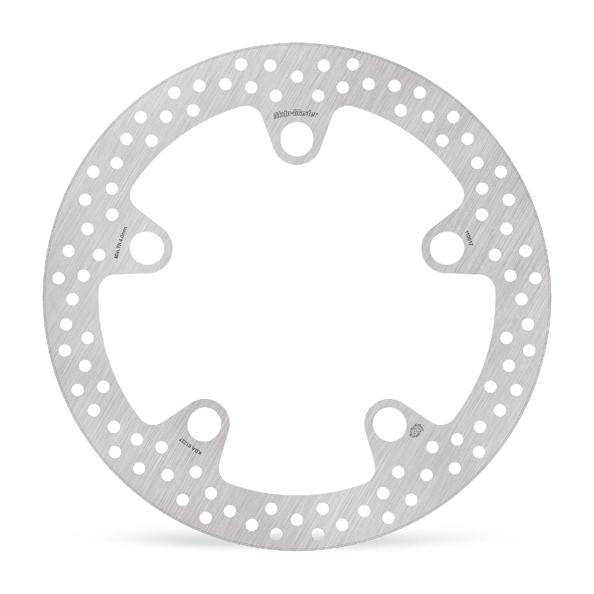Moto-Master Bremsscheibe Halo vorn starr mit ABE Ø 296 mm | LK 184 mm | 5 Loch | 4,5 mm stark
