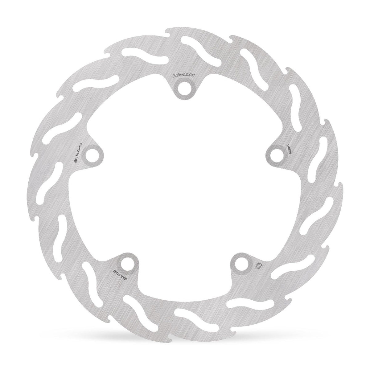 Moto-Master Bremsscheibe Flame hinten starr mit ABE Ø 245 mm | LK 150 mm
