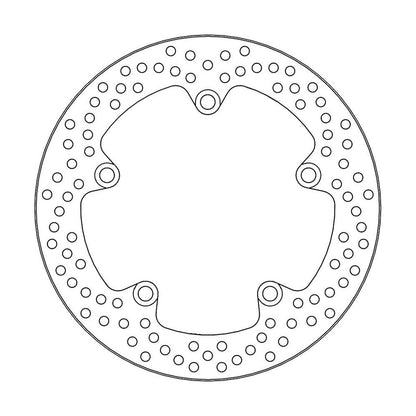 Moto-Master Bremsscheibe Halo hinten starr mit ABE Ø 245 mm | LK 150 mm