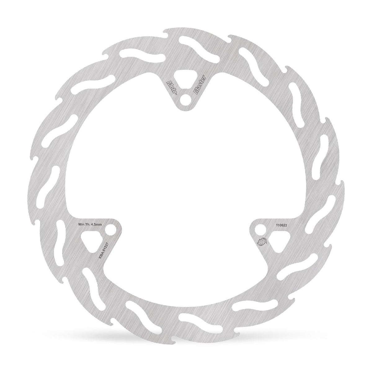 Moto-Master Bremsscheibe Flame hinten starr mit ABE Ø 245 mm | LK 133 mm (Art. m110622)