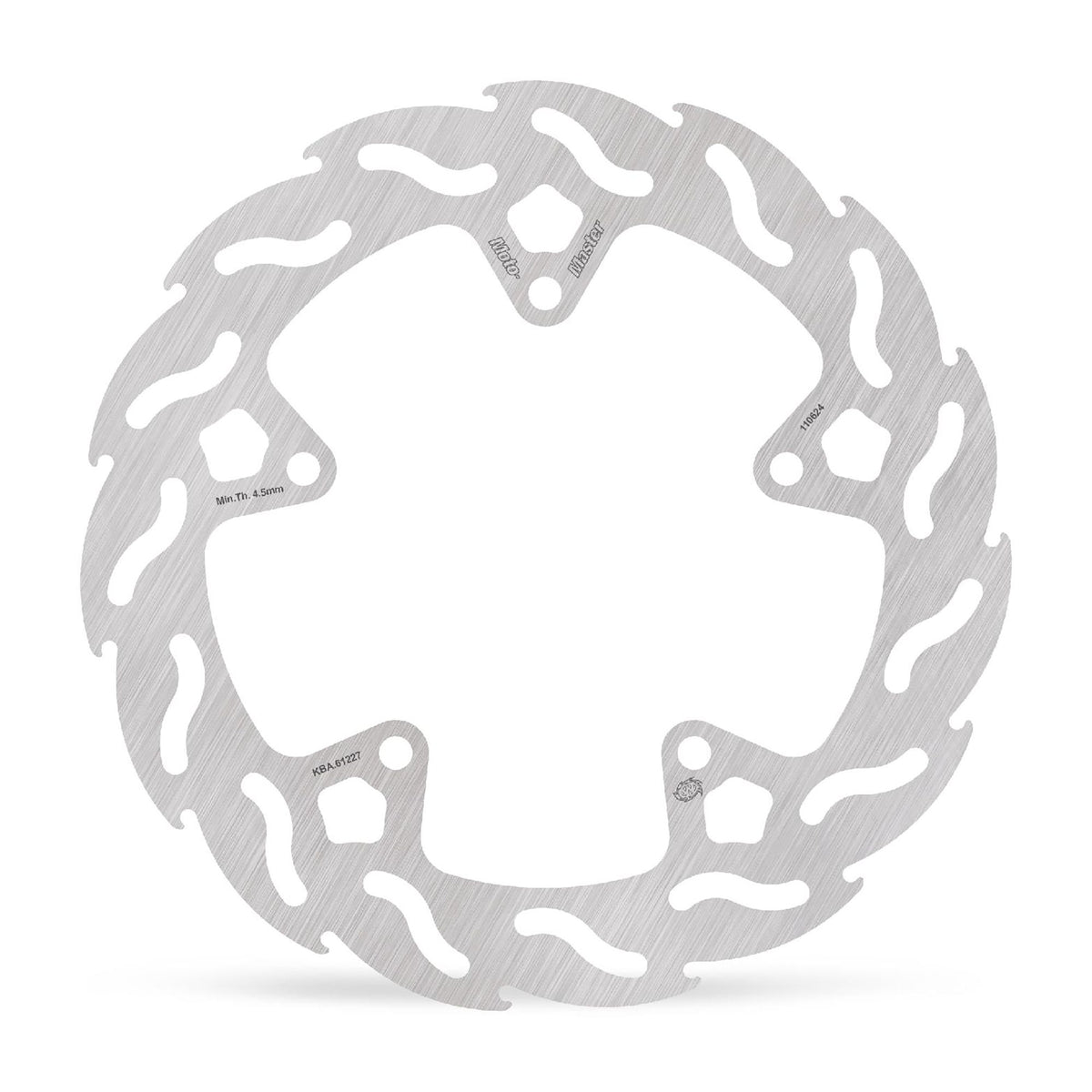 Moto-Master Bremsscheibe Flame hinten starr mit ABE Ø 245 mm | LK 133 mm (Art. m110624)