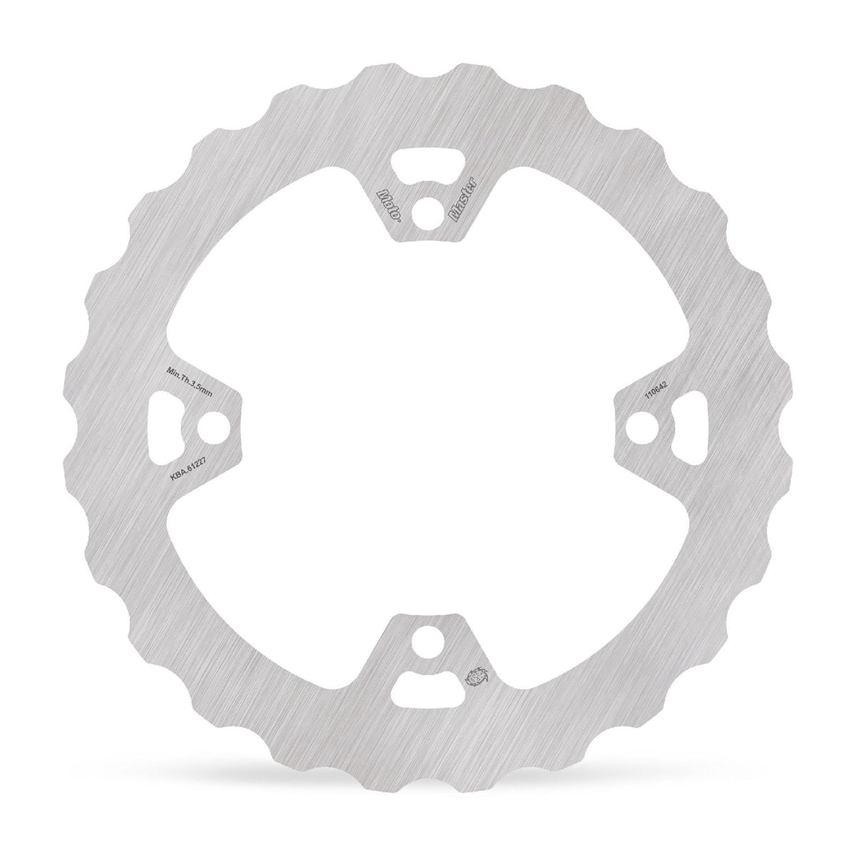 Moto-Master Bremsscheibe Nitro hinten starr Mud/Schlamm mit ABE Ø 240 mm | LK 140 mm (Art. m110642)