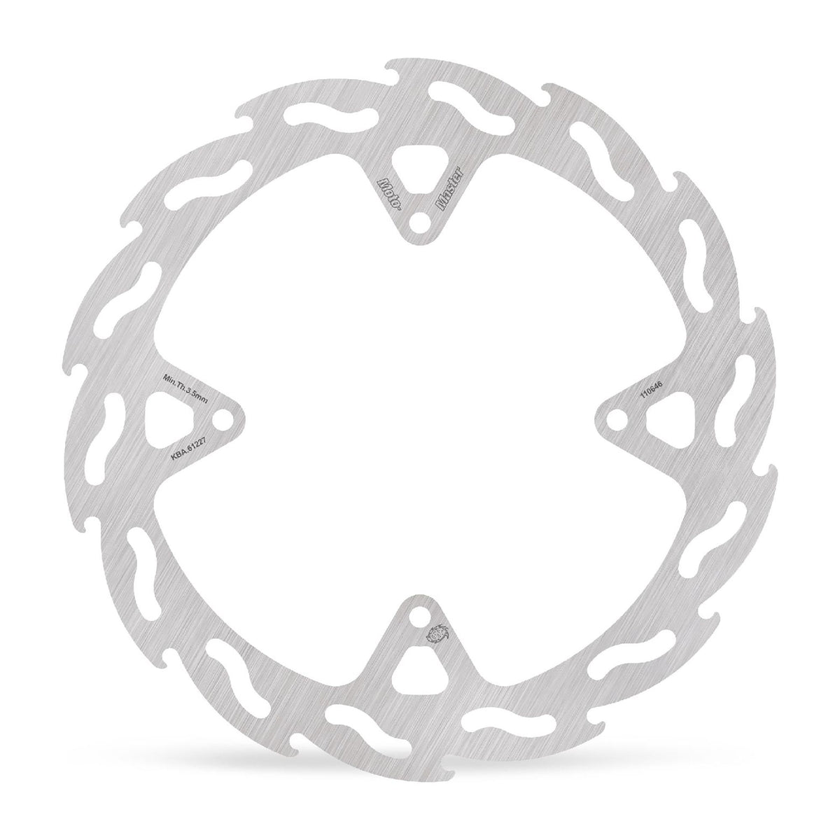 Moto-Master Bremsscheibe Flame hinten starr mit ABE Ø 230 mm | LK 125 mm