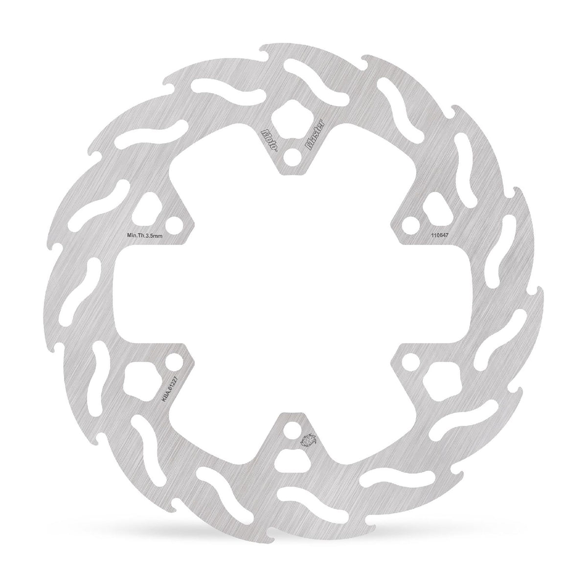 Moto-Master Bremsscheibe Flame hinten starr mit ABE Ø 245 mm | LK 133 mm (Art. m110647)