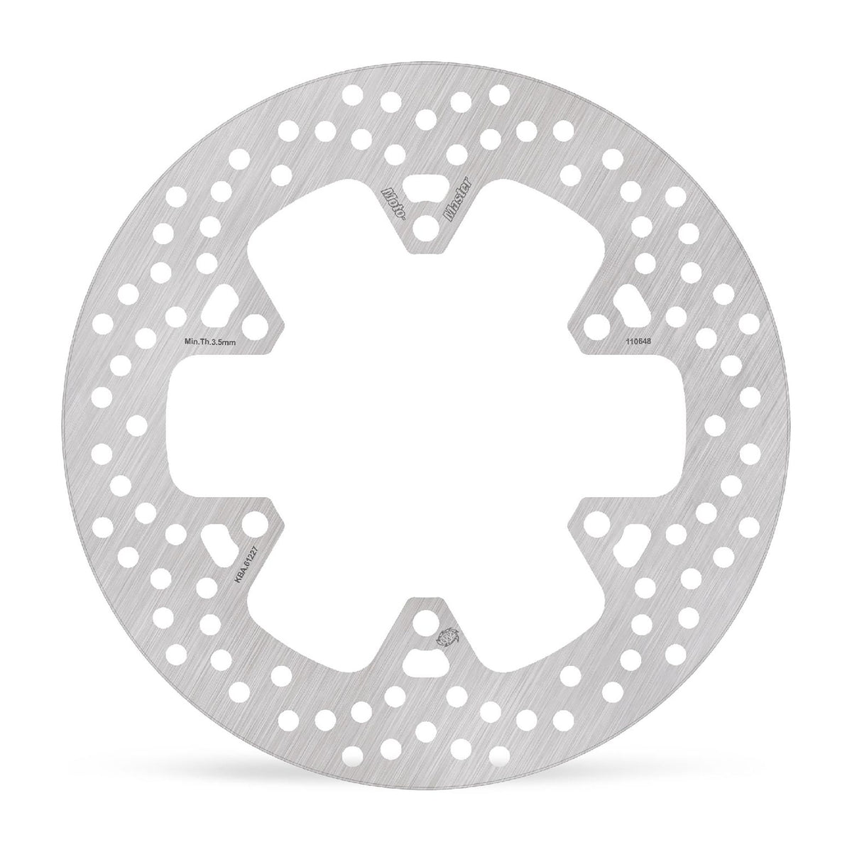 Moto-Master Bremsscheibe Halo hinten starr mit ABE Ø 245 mm | LK 133 mm (Art. m110648)