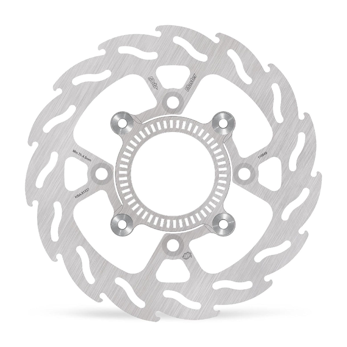 Moto-Master Bremsscheibe Flame hinten starr - inklusive ABS Ring mit ABE