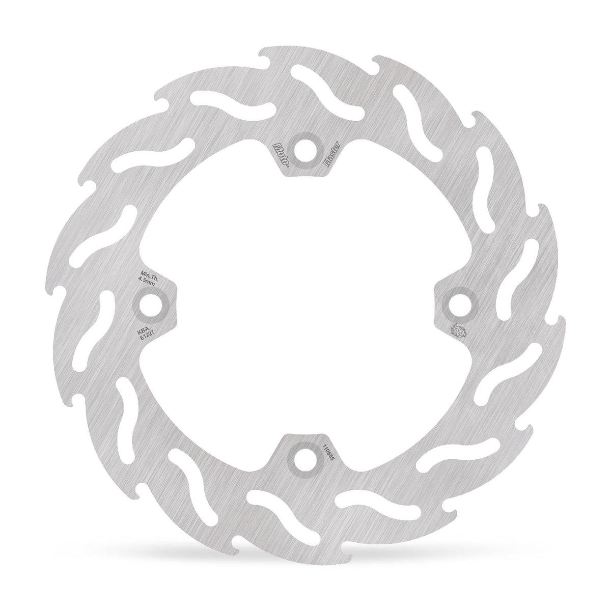 Moto-Master Bremsscheibe Flame hinten starr mit ABE Ø 240 mm | LK 142 mm