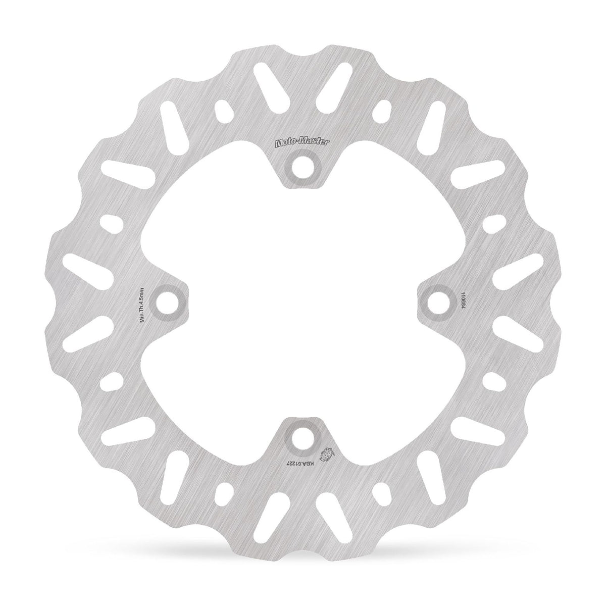 Moto-Master Bremsscheibe Nitro hinten starr mit ABE (Art. m110664)