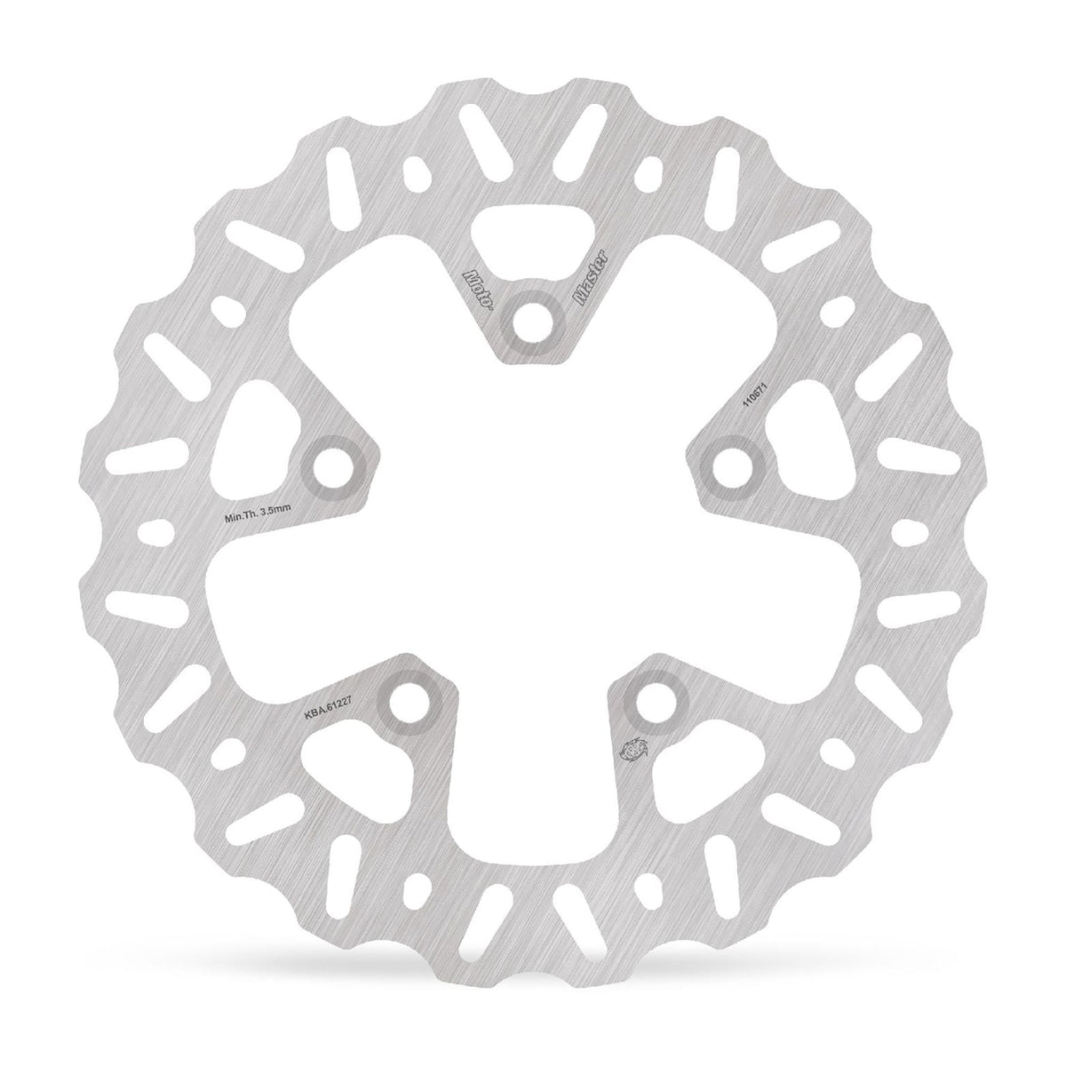 Moto-Master Bremsscheibe Nitro hinten starr mit ABE (Art. m110671)