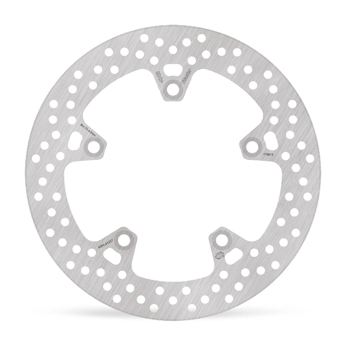 Moto-Master Bremsscheibe Halo hinten starr mit ABE Ø 250 mm | LK 141 mm