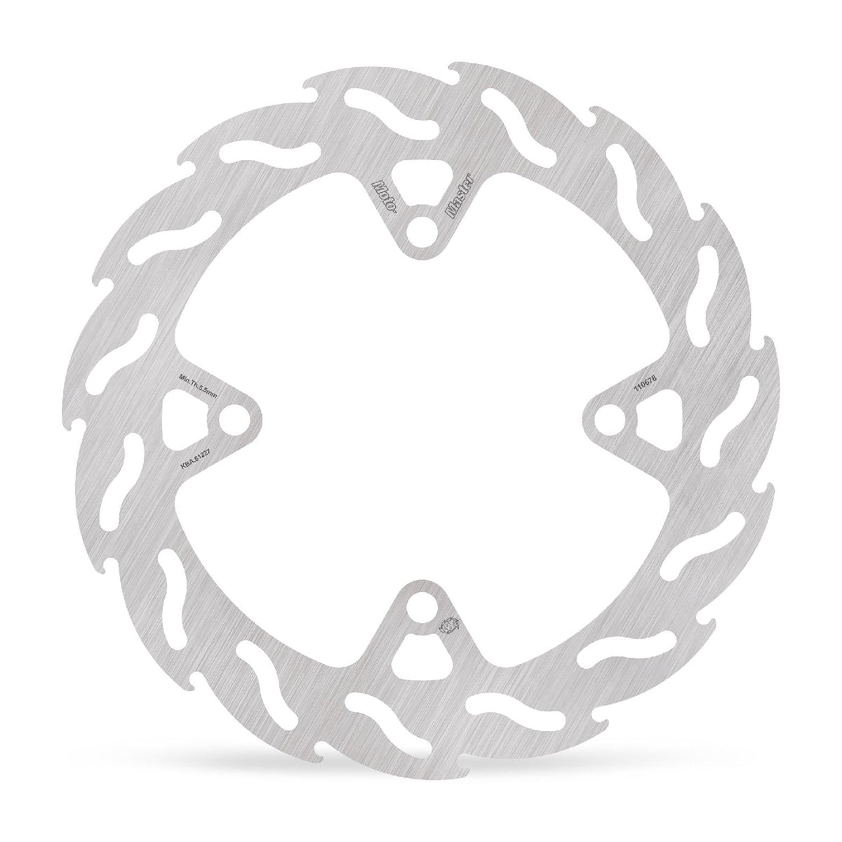 Moto-Master Bremsscheibe Flame hinten starr mit ABE Ø 250 mm | LK 130 mm (Art. m110678)