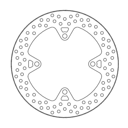 Moto-Master Bremsscheibe Halo hinten starr mit ABE Ø 250 mm | LK 130 mm (Art. m110679)