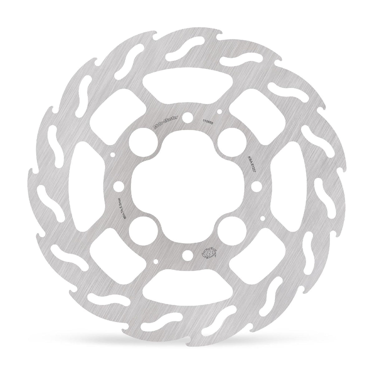 Moto-Master Bremsscheibe Flame hinten starr mit ABE Ø 256 mm | LK 110 mm (Art. m110680)