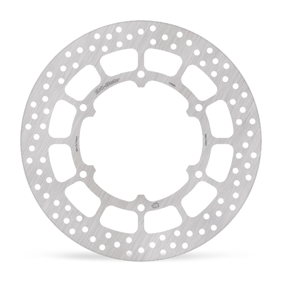 Moto-Master Bremsscheibe Halo hinten starr mit ABE Ø 298 mm | LK 165 mm